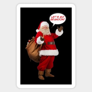 Santa Hates Biden Magnet